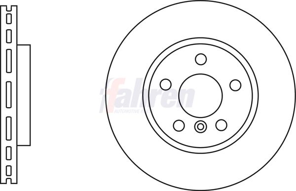 Fahren FBD6826 Brake Disc - 1
