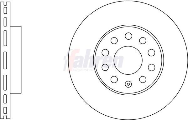 Fahren FBD6828 Brake Disc - 1
