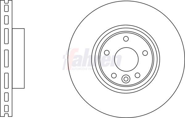 Fahren FBD6831 Brake Disc - 1