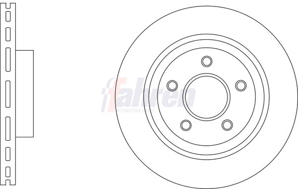 Fahren FBD6850 Brake Disc - 1