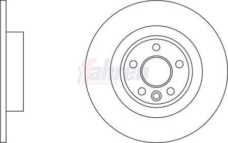 Fahren FBD6860 Brake Disc - 1