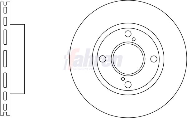 Fahren FBD6862 Brake Disc - 1