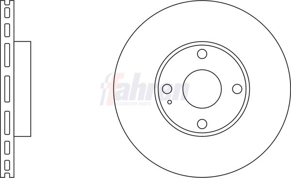 Fahren FBD6909 Brake Disc - 1