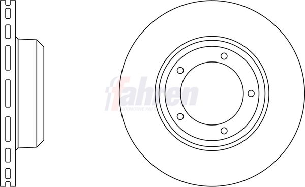 Fahren FBD6920 Brake Disc - 1