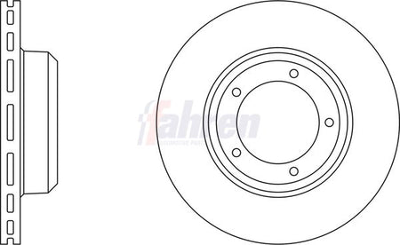 Fahren FBD6920 Brake Disc - 1