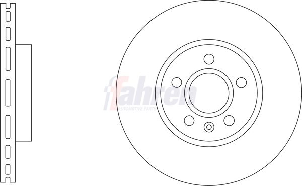 Fahren FBD6960 Brake Disc - 1