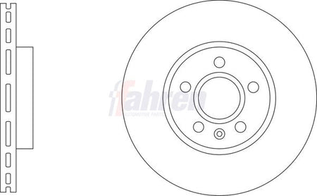 Fahren FBD6960 Brake Disc - 1