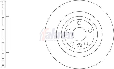 Fahren FBD6962 Brake Disc - 1