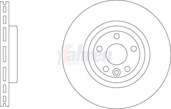 Fahren FBD6968 Brake Disc - 1