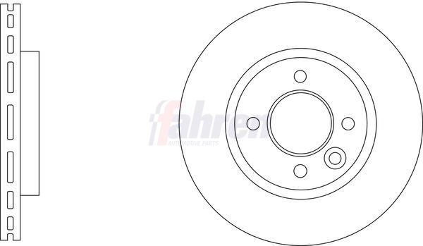 Fahren FBD6970 Brake Disc - 1