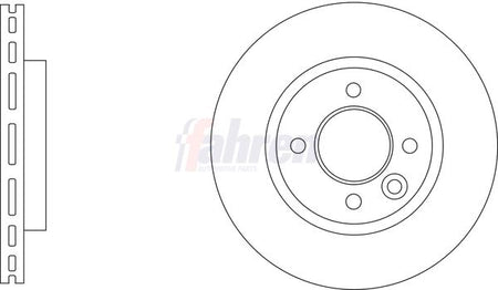 Fahren FBD6970 Brake Disc - 1