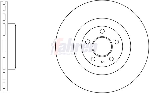 Fahren FBD6979 Brake Disc - 1