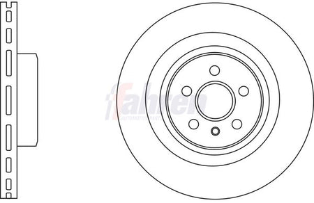 Fahren FBD6982 Brake Disc - 1