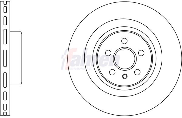 Fahren FBD6982 Brake Disc - 1