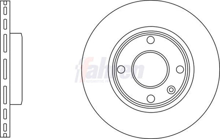 Fahren FBD6994 Brake Disc - 1