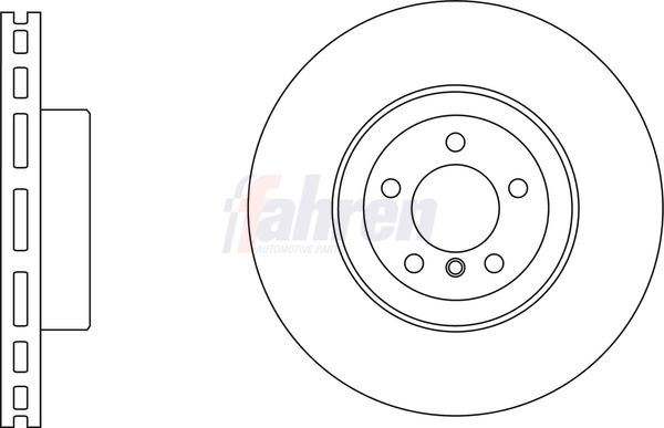 Fahren FBD6998 Brake Disc - 1