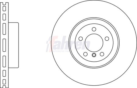 Fahren FBD6998 Brake Disc - 1