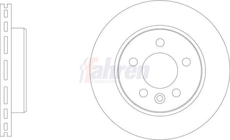 Fahren FBD7004 Brake Disc - 1