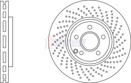Fahren FBD7153 Brake Disc - 1