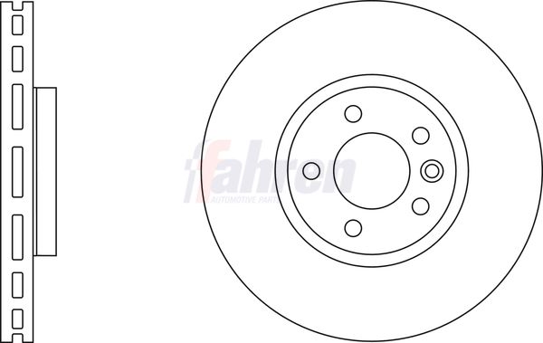 Fahren FBD7159 Brake Disc - 1