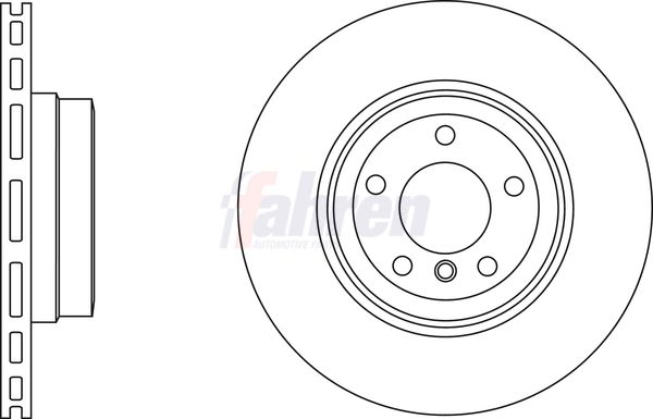 Fahren FBD7170 Brake Disc - 1