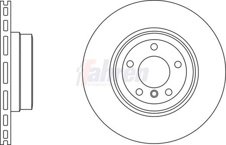 Fahren FBD7170 Brake Disc - 1