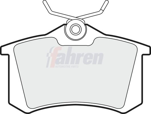 Fahren FBP3005 Brake Pad Set, disc brake - 1