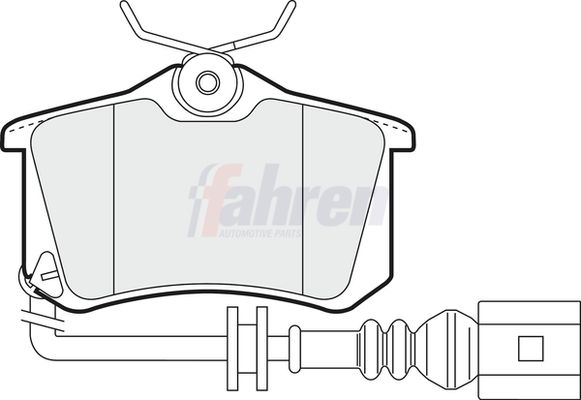 Fahren FBP3007 Brake Pad Set, disc brake - 1
