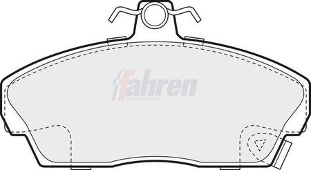 Fahren FBP3011 Brake Pad Set, disc brake - 1