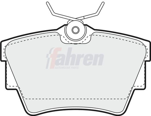 Fahren FBP3025 Brake Pad Set, disc brake - 1