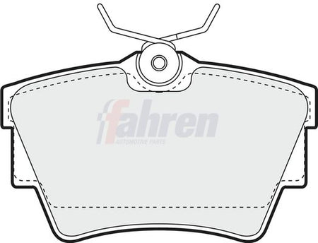 Fahren FBP3025 Brake Pad Set, disc brake - 1
