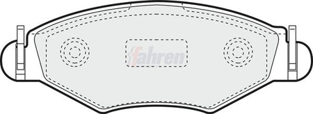 Fahren FBP3033 Brake Pad Set, disc brake - 1