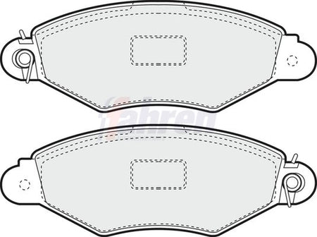 Fahren FBP3035 Brake Pad Set, disc brake - 1
