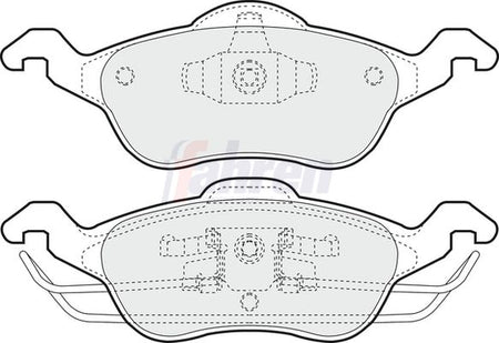 Fahren FBP3039 Brake Pad Set, disc brake - 1