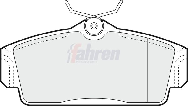 Fahren FBP3042 Brake Pad Set, disc brake - 1