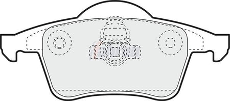 Fahren FBP3045 Brake Pad Set, disc brake - 1