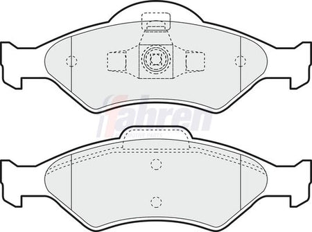 Fahren FBP3047 Brake Pad Set, disc brake - 1