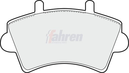 Fahren FBP3055 Brake Pad Set, disc brake - 1