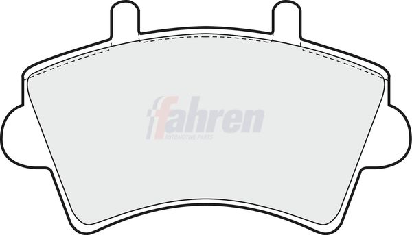 Fahren FBP3055 Brake Pad Set, disc brake - 1
