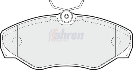 Fahren FBP3058 Brake Pad Set, disc brake - 1