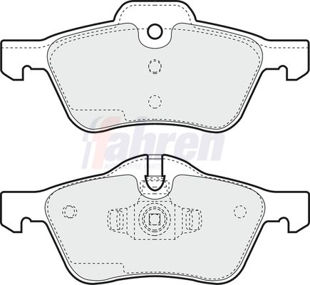 Fahren FBP3066 Brake Pad Set, disc brake - 1