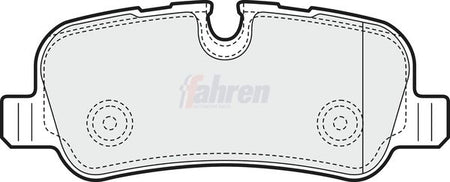 Fahren FBP3086 Brake Pad Set, disc brake - 1