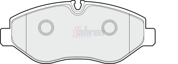 Fahren FBP3090 Brake Pad Set, disc brake - 1