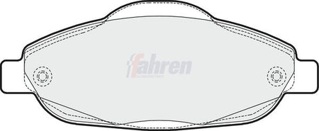 Fahren FBP3098 Brake Pad Set, disc brake - 1