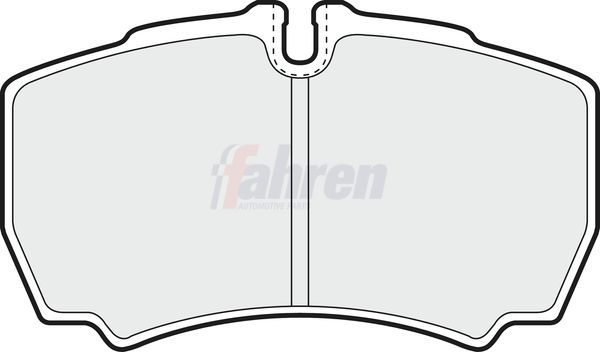 Fahren FBP3102 Brake Pad Set, disc brake - 1