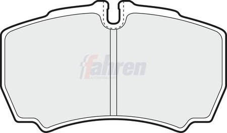 Fahren FBP3102 Brake Pad Set, disc brake - 1