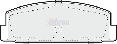 Fahren FBP3104 Brake Pad Set, disc brake - 1