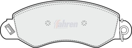 Fahren FBP3107 Brake Pad Set, disc brake - 1