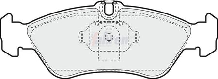 Fahren FBP3113 Brake Pad Set, disc brake - 1