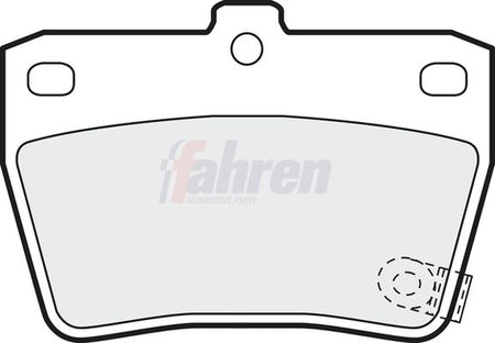 Fahren FBP3138 Brake Pad Set, disc brake - 1